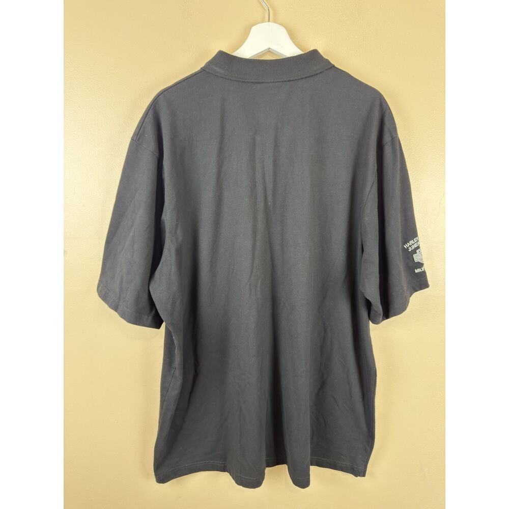 Harley-Davidson Polo Shirt Men’s 2XL Medina Ohio Century HD Biker Logo - Picture 6 of 11